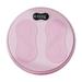 Tnarru Ab Twisting Board Waist Twist Disc Rechargeable Abdominal Trainer Portable Mute Balance Board Turntable for Fitness Equipment Pink