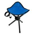 AMERTEER Foldable Small 3-Legged Canvas Chair Portable Folding Seat Outdoor Tripod Stool Fishing Picnic Chair