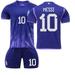 Mens/Kids 2022 Soccer Game Champion 3 Stars Argentina Fans #10 Jerseys Football Team Shirts