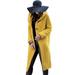 Baellert Chic Women Solid Color Long Sleeve Hooded Knitted Sweater Cardigan Coat Outwear