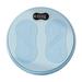 BAOSITY Ab Twisting Board Waist Twist Disc Rechargeable Abdominal Trainer Portable Mute Balance Board Turntable for Fitness Equipment Blue