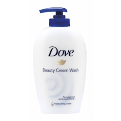 Pro Formula Dove Beauty Cream Wash Handseife mit 1/4 Feuchtigkeitsmilch 250ml Pumpflasche