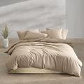 Calvin Klein Washed Percale 3 Piece Duvet Cover Set, King