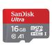 SanDisk 16GB Ultra microSD with SD Adapter