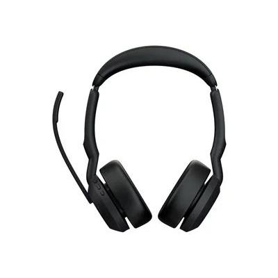 Jabra Evolve2 55 Link380c MS Stereo Wireless Headset with Charging Stand