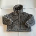 American Eagle Outfitters Jackets & Coats | American Eagle Grey Textured Puffer Coat- Size Large | Color: Gray | Size: L
