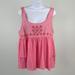 American Eagle Outfitters Tops | American Eagle Outfitters Sz L Tank Top Sleeveless Pink Flowy New Nwt | Color: Pink | Size: L