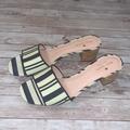 Kate Spade Shoes | Kate Spade Cambrey Sandals Size 10.5 Mule Slide Heels | Color: Blue/Cream | Size: 10.5