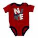 Nike One Pieces | Nike 3/6 Month Logo Onesie Bodysuit | Color: Red/White | Size: 3-6mb