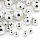 375stk Metallic Acryl Perlen Mix 4/6/8/10 mm - Kunststoffperlen Plastik Perlenmischung Acrylic Set Zwischenperlen