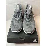 Adidas Shoes | Adidas Alphabounce 1 Running Mens Size 9.5 Grey White Gv8826 | Color: Tan/White | Size: 9.5