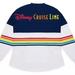 Disney Tops | Disney Cruise Line Pride Rainbow Stripe Spirit Jersey Nautical Vacation Sz Large | Color: Blue/White | Size: L