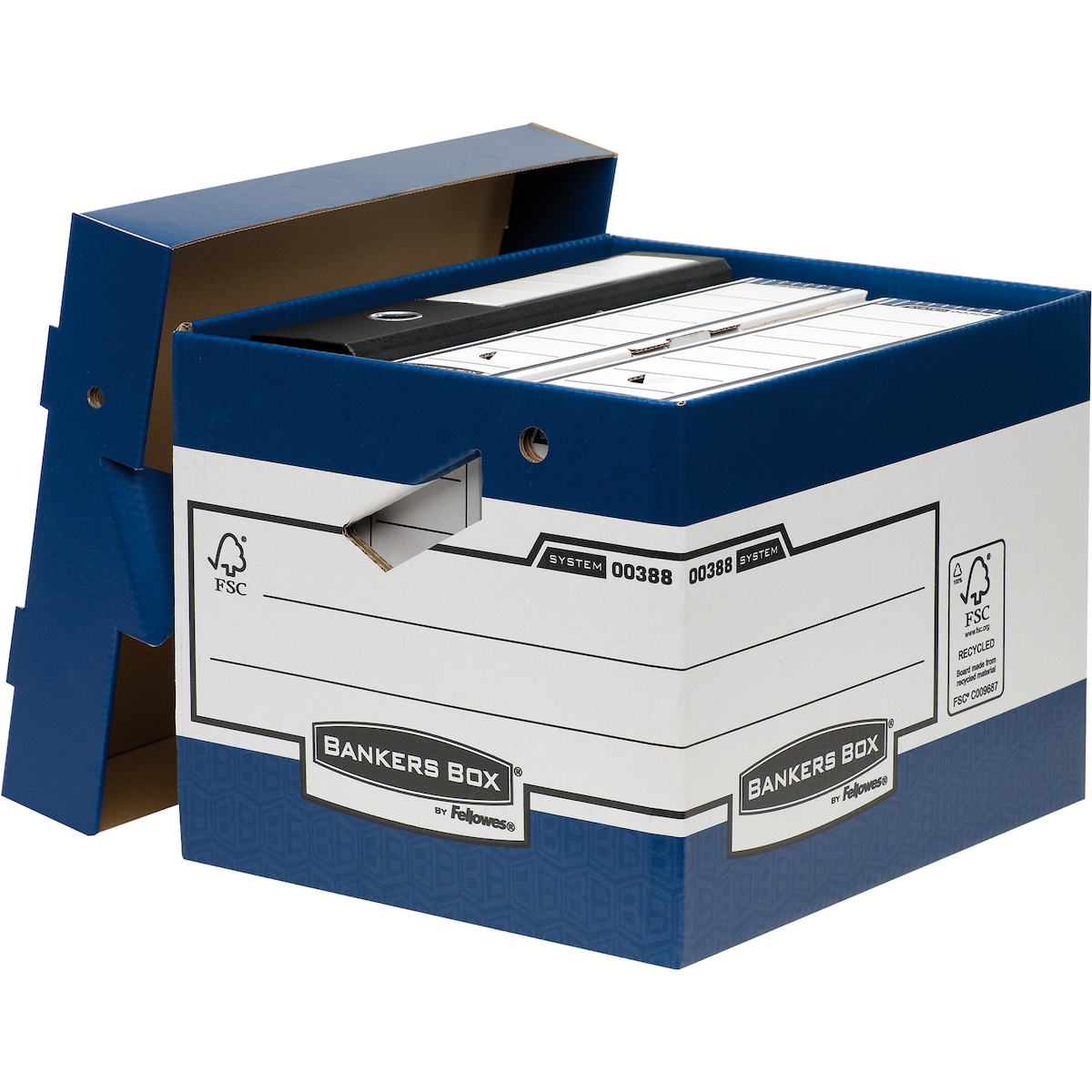 Bankers Box Archivbox Ergo Box Heavy Duty 0038801 blau Image