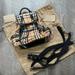 Burberry Bags | New Burberry Small Rucksack Crossbody / Backpack In Vintage Check Antique Yellow | Color: Yellow | Size: Os