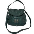 Jessica Simpson Bags | Beautiful Jessica Simpson Large Green Faux Leather Shoulder Tote Handbag Purse | Color: Green | Size: Os