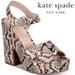 Kate Spade Shoes | New Kate Spade Chic Grace Platform Stiletto Heels Sandals 8 | Color: Black/Pink | Size: 8