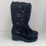 Coach Shoes | Coach Cantina Puffer Snow Boot Size 8 | Color: Black | Size: 8