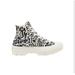 Converse Shoes | Chuck Taylor All Star Jungle Art Lugged High Size 10.5 | Color: Black/White | Size: 10.5