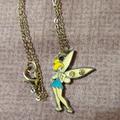 Disney Accessories | Girl's Necklace | Color: Green/Silver | Size: Osg