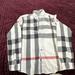 Burberry Shirts & Tops | Boys, Long Sleeve Button-Down Burberry Shirt | Color: Black/White | Size: 14b