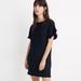 Madewell Dresses | Madewell | Memento Ruffle-Sleeve Dress In Black | Color: Black | Size: M