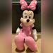 Disney Toys | Disney Minnie Mouse Plush Doll Pink Dress | Color: Pink | Size: Osbb