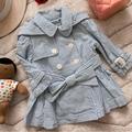 Ralph Lauren Jackets & Coats | Kids: Polo Ralph Lauren Baby Girl's Cotton Trench Coat | Color: Blue/White | Size: 9mb