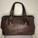 Coach Bags | Coach Pebbled Leather Brown Shoulder Bag Vintage | Color: Black/Brown | Size: Os