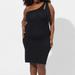 Torrid Dresses | Nwt - Torrid - Mini Foxy Bodycon One Shoulder Dress - Deep Black - 2x | Color: Black | Size: 2x