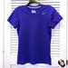 Nike Tops | Nike Women's Dri-Fit Cotton Tee Shirt Crewneck Size Medium Purple Short Sleeve | Color: Purple | Size: M