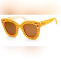 Gucci Accessories | Gucci Gg0116s 010 Women's Orange Cat-Eye Sunglasses | Color: Brown/Orange | Size: Os