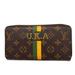 Louis Vuitton Bags | Louis Vuitton Long Wallet Monogram My Lv Heritage Zippy M42616 Brown Green Men's | Color: Brown | Size: Os