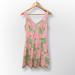 Lilly Pulitzer Dresses | Lilly Pulitzer Women's Green Pink Floral Sleeveless Dress Size 2 | Color: Green/Pink | Size: 2