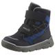 Winterboots SUPERFIT "MARS WMS: Mittel" Gr. 26, blau (blau, grau) Kinder Schuhe Stiefel Boots