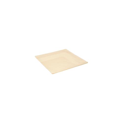 Beige Serviette mit Satinband 50 x 50 cm - LTITEX