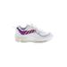 Nike Sneakers: White Print Shoes - Women's Size 8 - Almond Toe