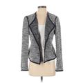 Ann Taylor Jacket: Short Gray Jackets & Outerwear - Women's Size Small