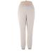 Rachel Zoe Sweatpants - Super Low Rise: Gray Activewear - Women's Size X-Large