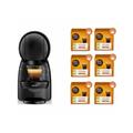 Machine a Cafe Krups Nescafé Dolce Gusto + 6 boites de capsules de café, Compact, Pression 15 bars,