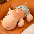 LfrAnk Hippo cartoon plush toy plush super soft animal plush toy boy girl birthday gift 55cm 2