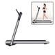 3.5 Motor Foldable Motorised Treadmills Gym Household Portable Small Ultra Quiet Fitness Equipment Multifunctional Intelligent Running Jogging Walking Machine (Silver) (Silver)