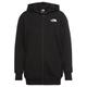 Kapuzensweatshirt THE NORTH FACE "W SIMPLE DOME FZ HOODIE - LIGHT LOOP BACK" Gr. XS, schwarz (tnf black) Damen Sweatshirts -jacken