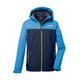 Softshelljacke KILLTEC "KOS 344 BYS SFTSHLL JCKT" Gr. 152, blau Kinder Jacken Sportjacken