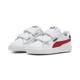 Sneaker PUMA "Puma Smash 3.0 L V Inf" Gr. 27, bunt (puma white, club red, navy) Kinder Schuhe Sportschuhe