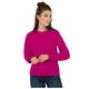 Sweatshirt TRIGEMA "TRIGEMA Dünnes Sweatshirt" Gr. XS, pink (magenta) Damen Sweatshirts Sweats