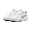 Sneaker PUMA "PARK LIFESTYLE", Gr. 42,5, weiß (puma weiß, smokey gray, sugarot almond), Synthetik, sportlich, Schuhe