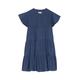 Sweatkleid MARC O'POLO "aus reiner Baumwolle" Gr. 176, Normalgrößen, blau Mädchen Kleider Sweatkleider