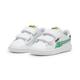 Sneaker PUMA "SMASH 3.0 L MASKED HERO V INF" Gr. 23, grün (puma white, sparkling green, lime sheen) Kinder Schuhe Sportschuhe