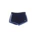 Adidas Athletic Shorts: Blue Color Block Activewear - Women's Size Medium