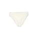 Victoria's Secret Swimsuit Bottoms: Ivory Swimwear - Women's Size X-Large